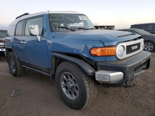 JTEBU4BF9CK145354 - 2012 TOYOTA FJ CRUISER TURQUOISE photo 4