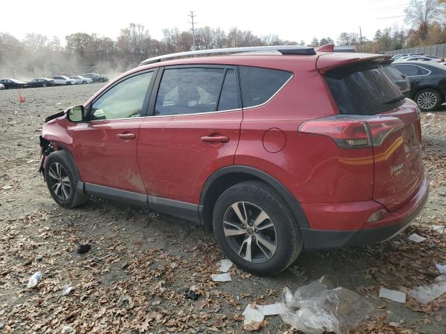 JTMRFREV3HJ115096 - 2017 TOYOTA RAV4 XLE RED photo 2