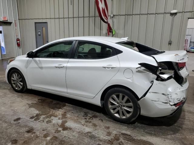 5NPDH4AE3GH660509 - 2016 HYUNDAI ELANTRA SE WHITE photo 2