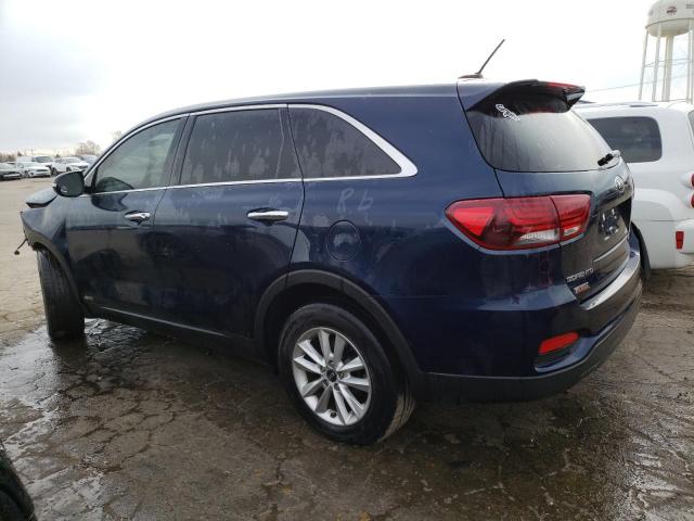 5XYPGDA53KG495061 - 2019 KIA SORENTO LX BLUE photo 2