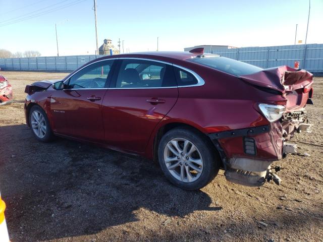 1G1ZE5ST2HF286898 - 2017 CHEVROLET MALIBU LT RED photo 2