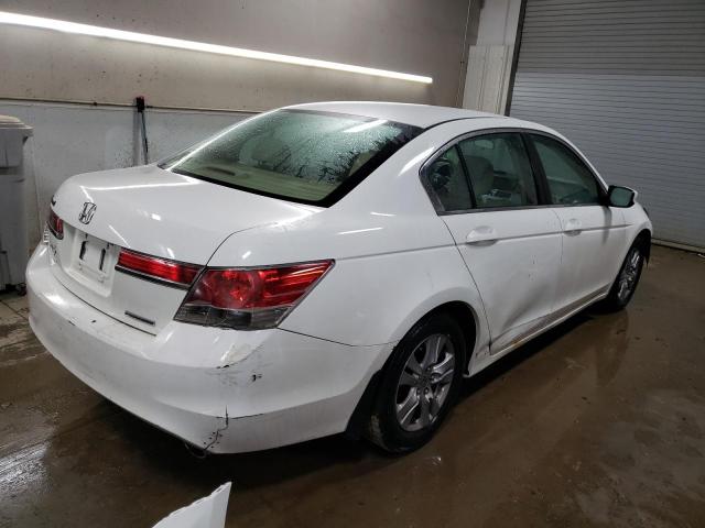 1HGCP2F62CA144780 - 2012 HONDA ACCORD SE WHITE photo 3