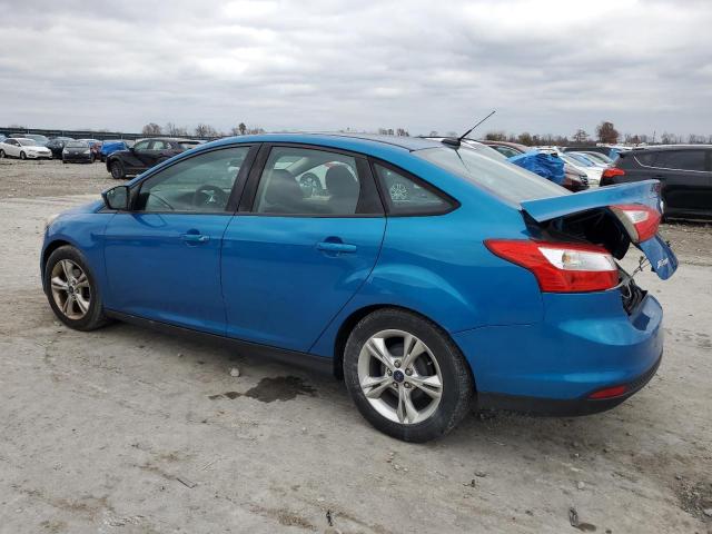 1FADP3F28EL206573 - 2014 FORD FOCUS SE BLUE photo 2