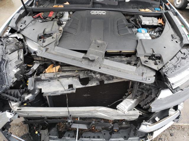 WA1VAAF73HD003597 - 2017 AUDI Q7 PRESTIGE SILVER photo 11