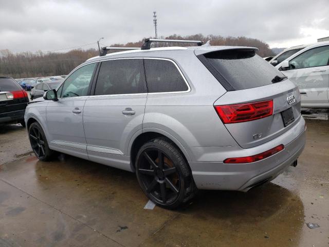 WA1VAAF73HD003597 - 2017 AUDI Q7 PRESTIGE SILVER photo 2