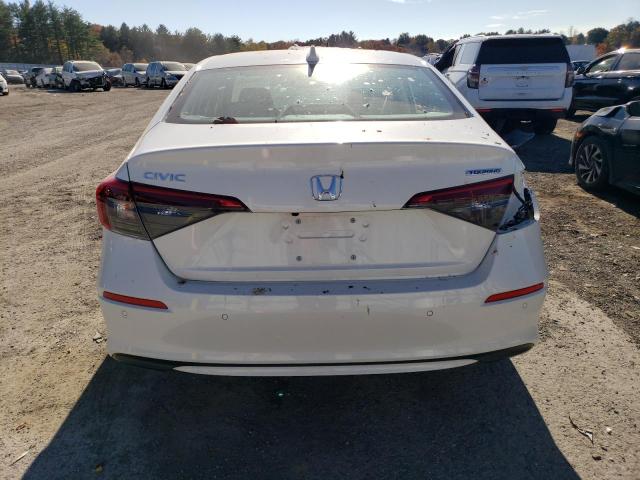 2HGFE1F9XRH304857 - 2024 HONDA CIVIC TOURING WHITE photo 6