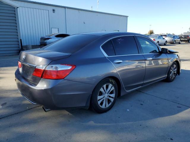 1HGCR2F38FA141676 - 2015 HONDA ACCORD LX GRAY photo 3