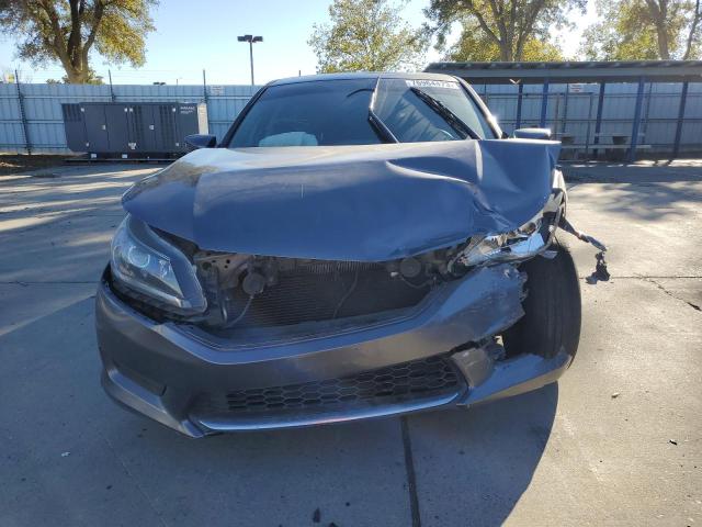 1HGCR2F38FA141676 - 2015 HONDA ACCORD LX GRAY photo 5