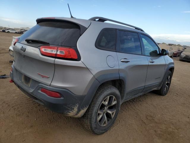 1C4PJMBB0EW189237 - 2014 JEEP CHEROKEE TRAILHAWK SILVER photo 3