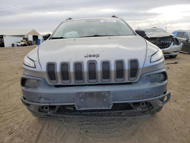 1C4PJMBB0EW189237 - 2014 JEEP CHEROKEE TRAILHAWK SILVER photo 5