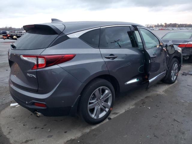 5J8TC1H75KL010330 - 2019 ACURA RDX ADVANCE GRAY photo 3