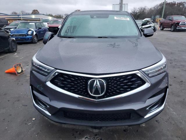 5J8TC1H75KL010330 - 2019 ACURA RDX ADVANCE GRAY photo 5