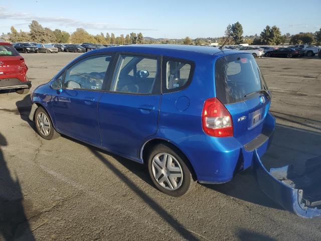 JHMGD38488S046153 - 2008 HONDA FIT BLUE photo 2