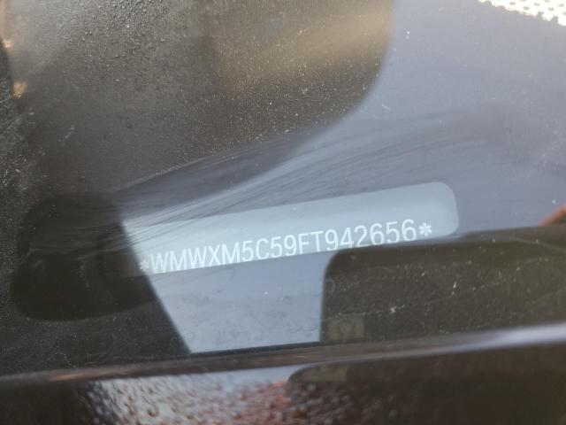 WMWXM5C59FT942656 - 2015 MINI COOPER GRAY photo 12