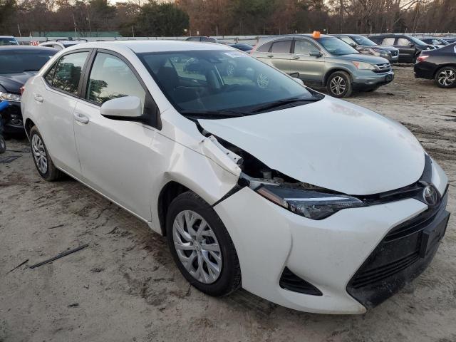 5YFBURHE0KP911522 - 2019 TOYOTA COROLLA L WHITE photo 4