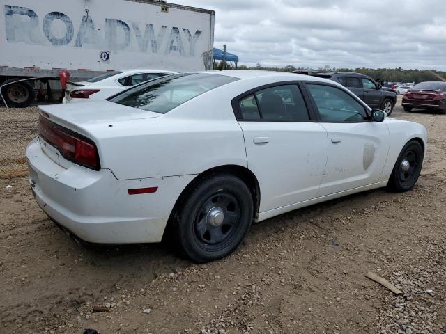 2C3CDXAG4DH589968 - 2013 DODGE CHARGER POLICE WHITE photo 3
