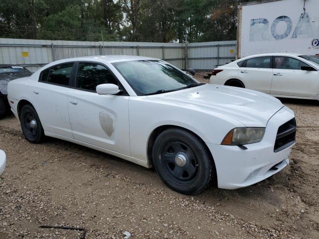 2C3CDXAG4DH589968 - 2013 DODGE CHARGER POLICE WHITE photo 4