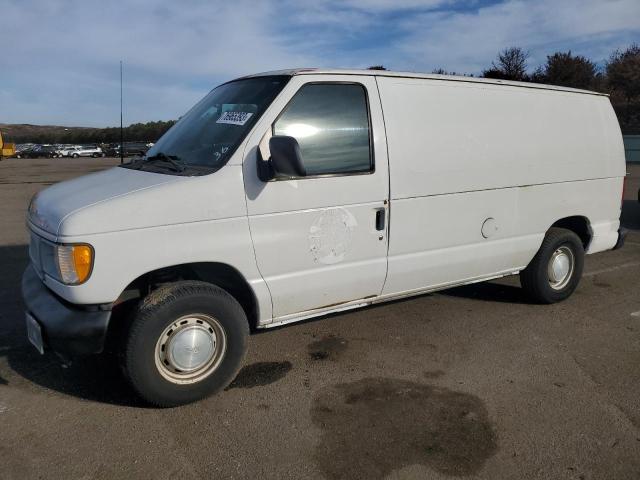 1FTRE14242HB30362 - 2002 FORD ECONOLINE E150 VAN WHITE photo 1