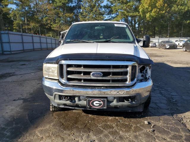 1FTNW21F72EB70588 - 2002 FORD F250 SUPER DUTY WHITE photo 5