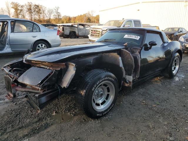 1G1AY8761BS426009 - 1981 CHEVROLET CORVETTE BLACK photo 1