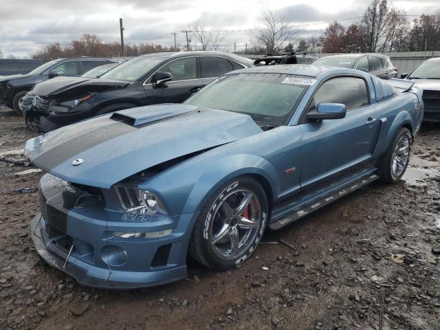 1ZVHT82H865257444 - 2006 FORD MUSTANG GT BLUE photo 1