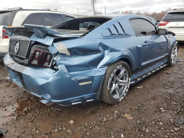 1ZVHT82H865257444 - 2006 FORD MUSTANG GT BLUE photo 3