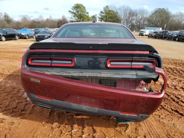 2C3CDZAGXLH182795 - 2020 DODGE CHALLENGER SXT MAROON photo 6