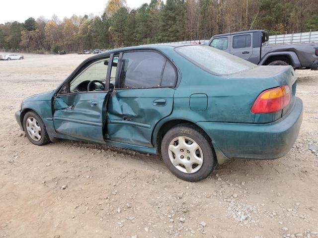 2HGEJ6615XH594579 - 1999 HONDA CIVIC BASE GREEN photo 2