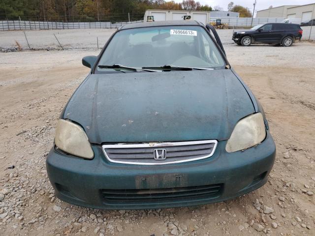 2HGEJ6615XH594579 - 1999 HONDA CIVIC BASE GREEN photo 5