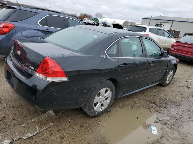 2G1WT57K591121252 - 2009 CHEVROLET IMPALA 1LT BLACK photo 3