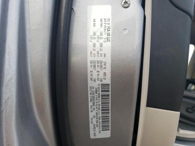 2C4RC1BGXKR700549 - 2019 CHRYSLER PACIFICA TOURING L SILVER photo 13