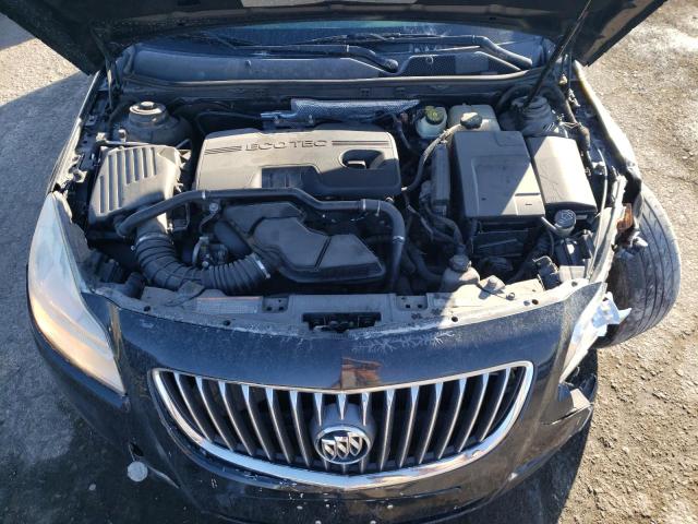 W04GN5ECXB1119245 - 2011 BUICK REGAL CXL BLACK photo 11