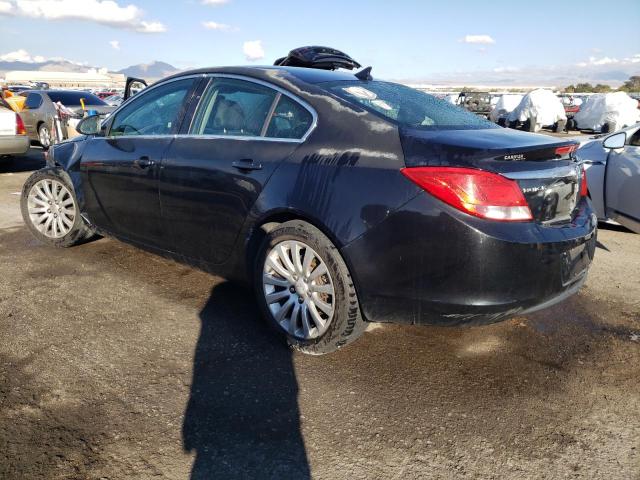 W04GN5ECXB1119245 - 2011 BUICK REGAL CXL BLACK photo 2