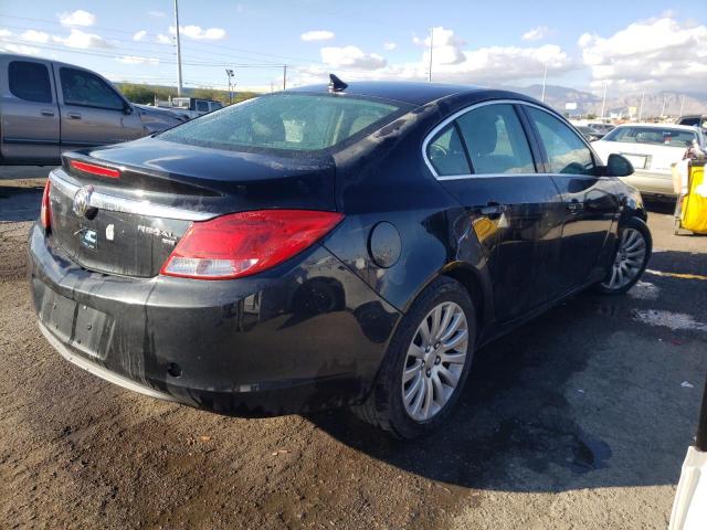 W04GN5ECXB1119245 - 2011 BUICK REGAL CXL BLACK photo 3