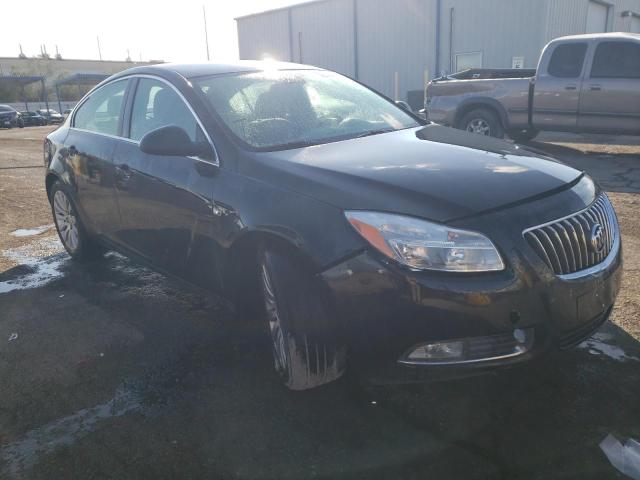 W04GN5ECXB1119245 - 2011 BUICK REGAL CXL BLACK photo 4