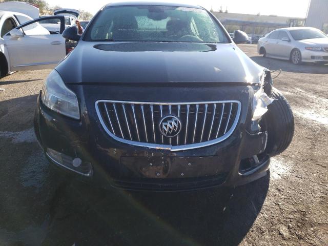 W04GN5ECXB1119245 - 2011 BUICK REGAL CXL BLACK photo 5