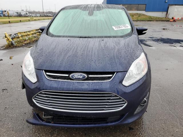 1FADP5CU2GL115481 - 2016 FORD C-MAX PREMIUM SEL BLUE photo 5