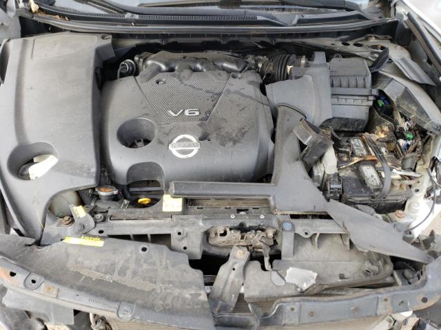 1N4AA5AP1AC814660 - 2010 NISSAN MAXIMA S SILVER photo 11