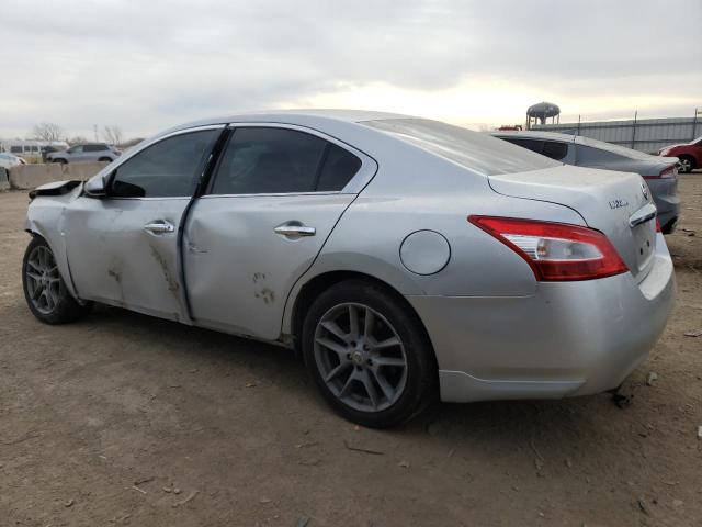 1N4AA5AP1AC814660 - 2010 NISSAN MAXIMA S SILVER photo 2