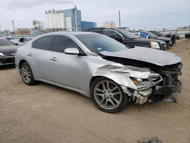 1N4AA5AP1AC814660 - 2010 NISSAN MAXIMA S SILVER photo 4