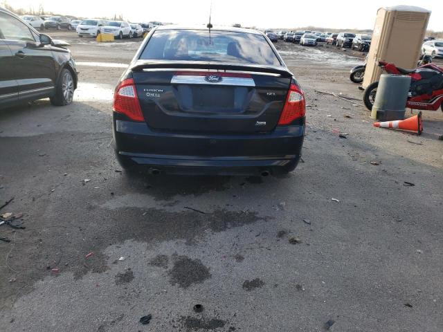 3FAHP0JG7AR355636 - 2010 FORD FUSION SEL BLACK photo 6