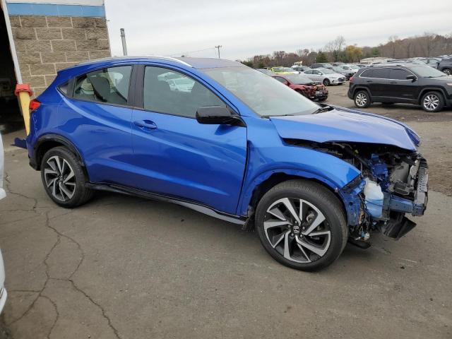 3CZRU6H13LM725762 - 2020 HONDA HR-V SPORT BLUE photo 4