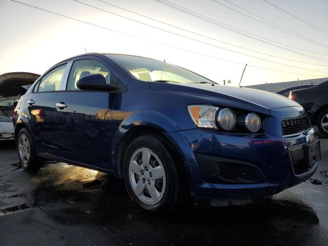 1G1JB5SH1D4194379 - 2013 CHEVROLET SONIC LS 蓝色 照片 4