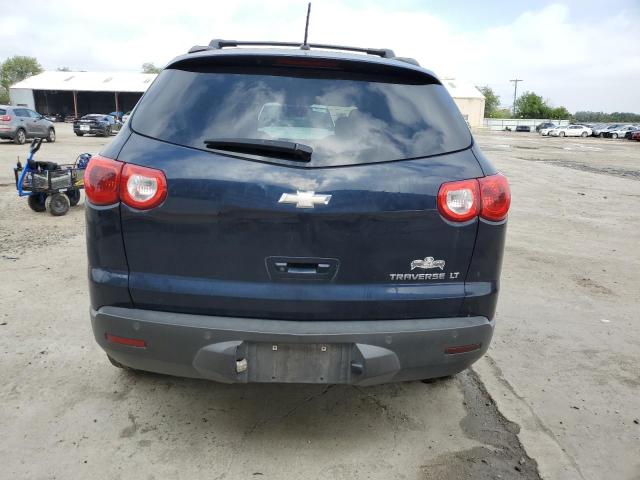 1GNKRGED9BJ182353 - 2011 CHEVROLET TRAVERSE LT BLUE photo 6