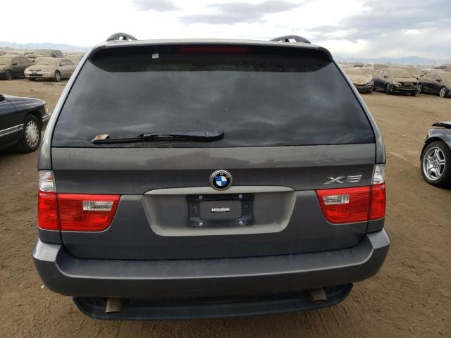 5UXFA13506LY26521 - 2006 BMW X5 3.0I GRAY photo 6