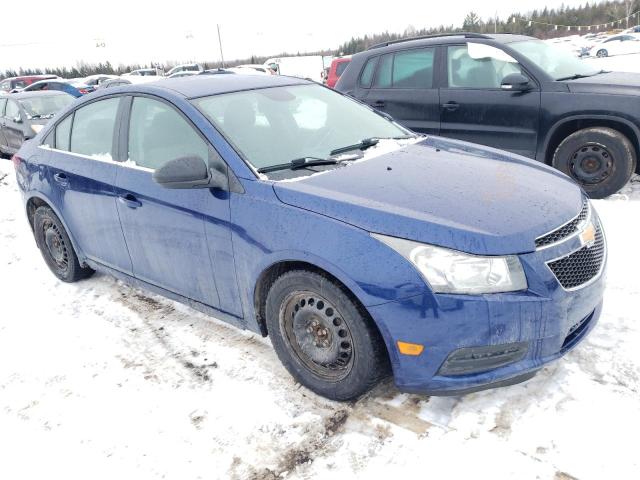 1G1PA5SH7C7364903 - 2012 CHEVROLET CRUZE LS BLUE photo 4