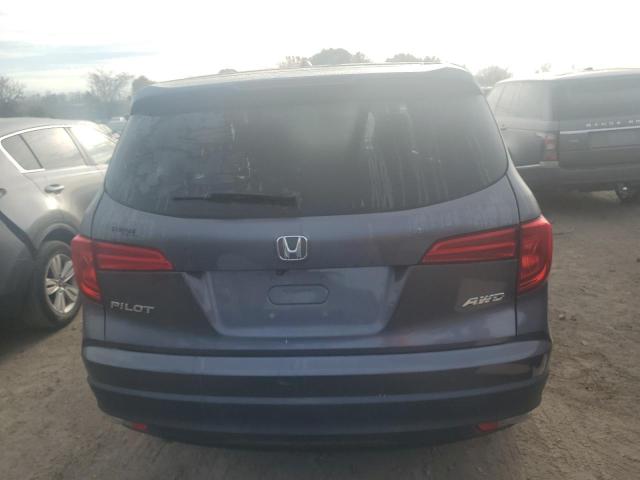 5FNYF6H5XJB052131 - 2018 HONDA PILOT EXL GRAY photo 6