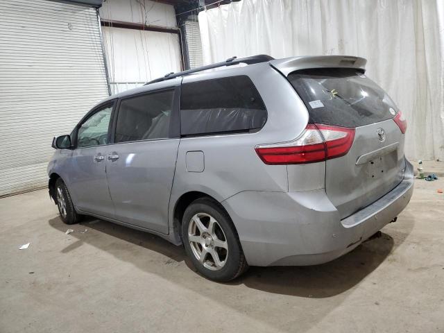 5TDDK3DC0FS122655 - 2015 TOYOTA SIENNA XLE SILVER photo 2