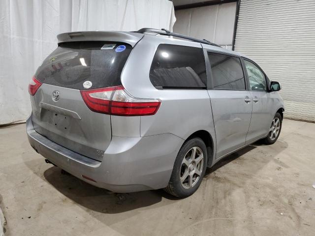 5TDDK3DC0FS122655 - 2015 TOYOTA SIENNA XLE SILVER photo 3