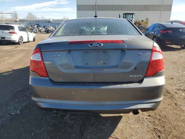 3FAHP0HG0CR420657 - 2012 FORD FUSION SE GRAY photo 6